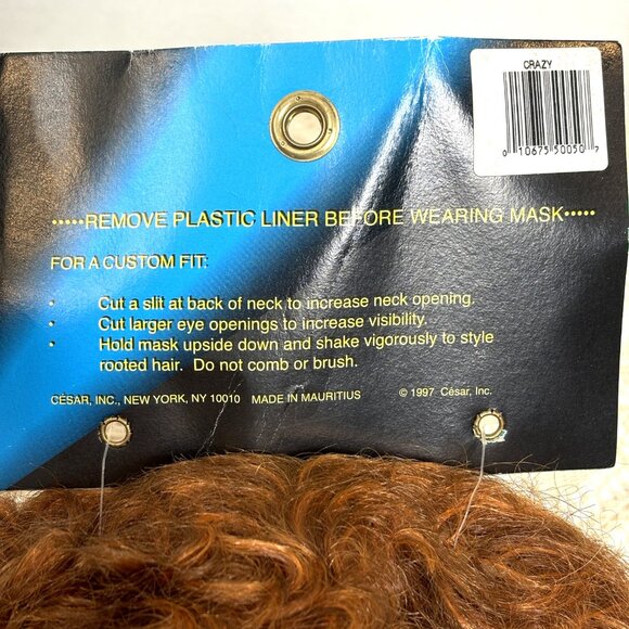 Rare Cesar’ Alfred E Neuman Mad Magazine ’81 Vinyl Mask Vintage Collectible - Picture 14 of 15